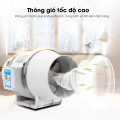 Quạt thông gió hút mùi đường ống công suất lớn , HF75 -35W	