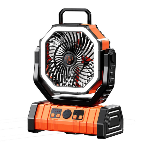 Quạt sạc đa năng F6 pin siêu khỏe 20000mah nhỏ gọn êm ái