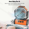 Quạt sạc đa năng F6 pin siêu khỏe 20000mah nhỏ gọn êm ái
