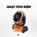Quạt sạc đa năng F6 pin siêu khỏe 20000mah nhỏ gọn êm ái