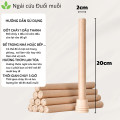 Set 50 thanh nhang ngải cứu kèm đế gỗ đuổi muỗi khử mùi cho gia đình