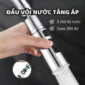 Đầu vòi rửa bát tăng áp chống văng nước xoay đa hướng tiện dụng