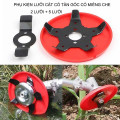 Lưỡi cắt cỏ tận gốc 5 cánh cắt mịn không văng, giảm rung hiệu quả