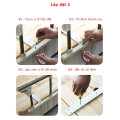 Lan can chắn giường, thanh chắn giường gấp gọn thông minh, Loại 4 thanh