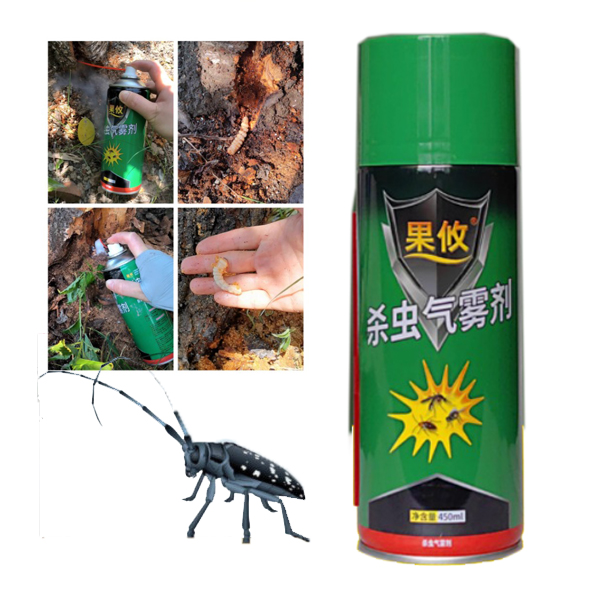 Bình xịt diệt ấu trùng sâu đục thân, giúp cây phát triển xanh tốt