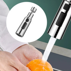 Đầu vòi rửa bát tăng áp chống văng nước xoay đa hướng tiện dụng