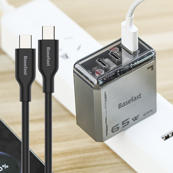 Bộ sạc nhanh Basefast 65w tốc độ sạc vượt trội