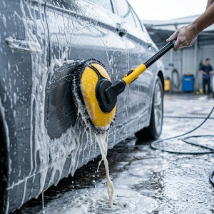 Bộ chổi lau ô tô siêu sạch có thể điều chỉnh độ dài