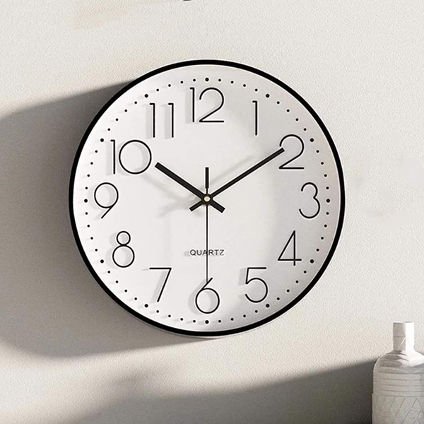 Đồng hồ treo tường 30cm Quartz kim trôi cao cấp