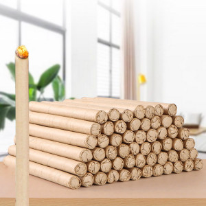 Set 50 thanh nhang ngải cứu kèm đế gỗ đuổi muỗi khử mùi cho gia đình