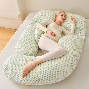 Gối ôm bà bầu chữ U mềm mại, tiện dụng cho mẹ và bé