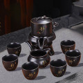 Bộ ấm chén uống trà có cối xay từ sa lưu hương cao cấp, Bộ ấm chén 12 chi tiết
