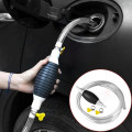 Dụng cụ bơm hút xăng dầu, chất lỏng đa năng bóp tay có nút dừng