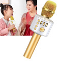 Mic hát karaoke kèm loa bluetooth WS-858 đa năng