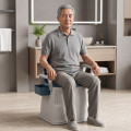 Bồn cầu di động đa năng có bô rời tựa lưng êm ái tay vịn an toàn