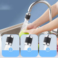 Đầu chuyển vòi rửa bát tăng áp 3 chế độ nước, đầu xoay linh hoạt