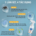 Combo 2 bình xịt ve rệp làm sạch bề mặt đồ vải 500ml