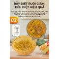 Bẫy diệt ruồi giấm, muỗi mắt và côn trùng GRB hiệu quả, tiện lợi