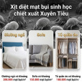 Combo 2 bình xịt ve rệp mạt bụi chiết xuất thảo mộc an toàn