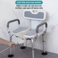Ghế tắm cho người già, bà bầu chịu tải lớn, gấp gọn tiện lợi