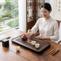 Khay ấm chén bằng tre hun khói chống ẩm cao cấp