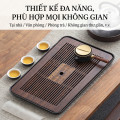 Khay ấm chén bằng tre hun khói chống ẩm cao cấp