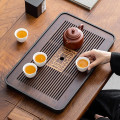Khay ấm chén bằng tre hun khói chống ẩm cao cấp