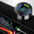 Tẩu sạc nhanh ô tô 66W 4 cổng đa năng tương thích nhiều dòng xe