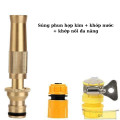 Bộ vòi xịt tưới cây áp lực cao 15m phun mạnh rửa xe vệ sinh