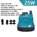 Máy bơm hút cặn bể cá siêu mạnh, làm sạch hồ và bể thủy sinh, DL-003 (25W)