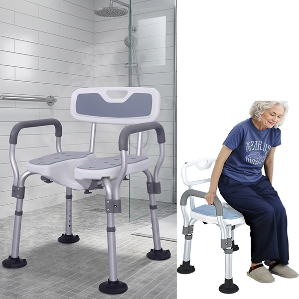 Ghế tắm cho người già, bà bầu chịu tải lớn, gấp gọn tiện lợi