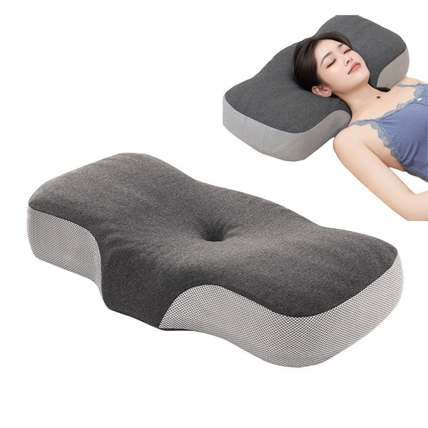 Gối công thái học cao su non nâng đỡ cổ vai gáy hỗ trợ ngủ êm ái