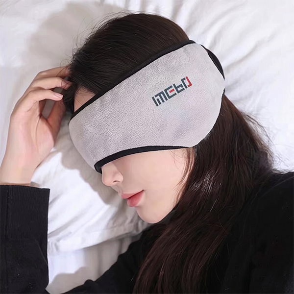 Bịt mắt ngủ che kín mắt tai kết hợp chống ồn hỗ trợ nghỉ ngơi