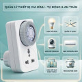 Ổ cắm MT01A-VN tự tắt bật cơ học hẹn giờ thông minh