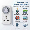 Ổ cắm MT01A-VN tự tắt bật cơ học hẹn giờ thông minh