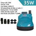 Máy bơm hút cặn bể cá siêu mạnh, làm sạch hồ và bể thủy sinh, DL-004 (35W)