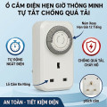 Ổ cắm MT01A-VN tự tắt bật cơ học hẹn giờ thông minh