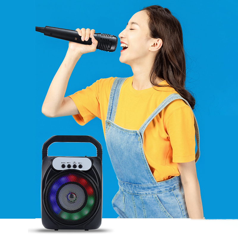 Loa karaoke Bluetooth mini xách tay tiện lợi