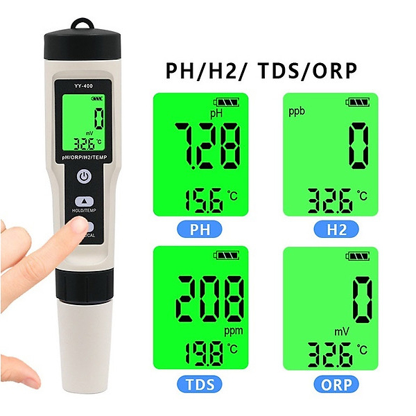 Bút đo độ PH, chất lượng nước, nhiệt độ cảm biến thông minh 