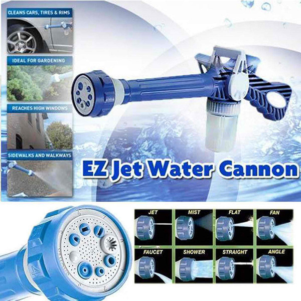 Vòi xịt nước tăng áp EZ Jet Water Canon 8 chế độ tiện dụng