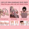 Con lăn massage 360 độ 5 bánh lăn giãn cơ tập yoga tiện lợi