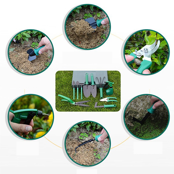 Bộ dụng cụ 10 món hỗ trợ làm vườn, chăm cây cảnh chuyên nghiệp