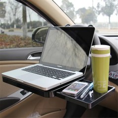 Bàn để laptop, bàn ăn trên xe ô tô gấp gọn tiện lợi