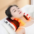 Gối massage cổ vai gáy hồng ngoại 16 bi 3 chế độ cao cấp