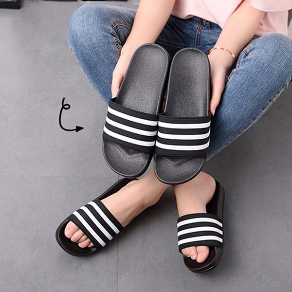 Dép cao su nam nữ siêu bền hợp thời trang, Màu trắng - Size 40-41