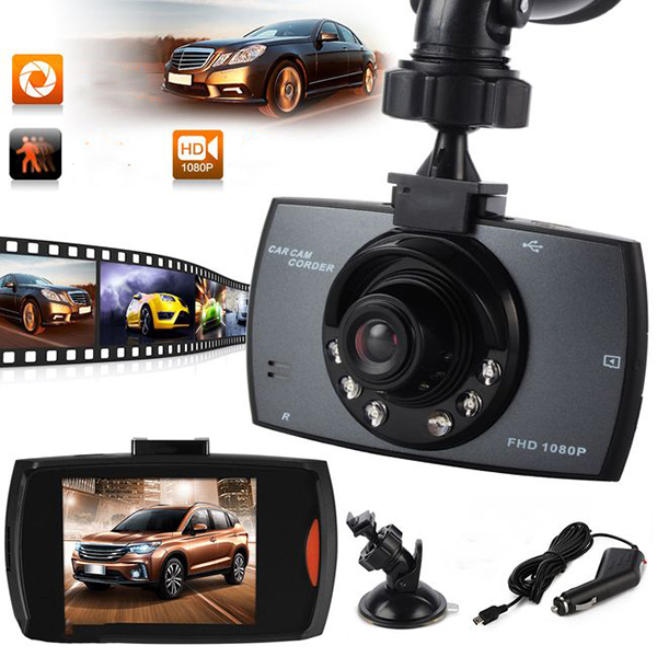 Camera hành trình cho ô tô Camcorder góc rộng full HD 1080P
