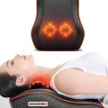 Máy massage cổ vay gáy hồng ngoại tựa lưng đa năng, 3 mức độ massage, Màu đen