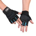 Găng tay tập thể thao chống chấn thương có dây cuốn bảo vệ cổ tay, Size M (Tay 8-8,5cm)	