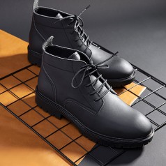 Giày nam cổ cao Chelsea Boot chất liệu da cao cấp hợp thời trang