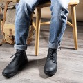 Giày nam cổ cao Chelsea Boot chất liệu da cao cấp hợp thời trang, Size 38